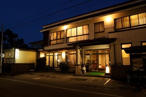 Front of property – evening/night