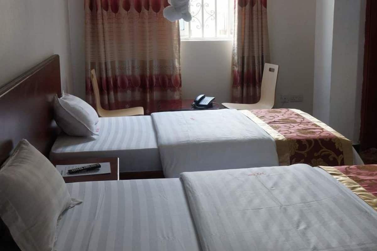 Comfort Twin Room, City View | Desk, free WiFi, bed sheets