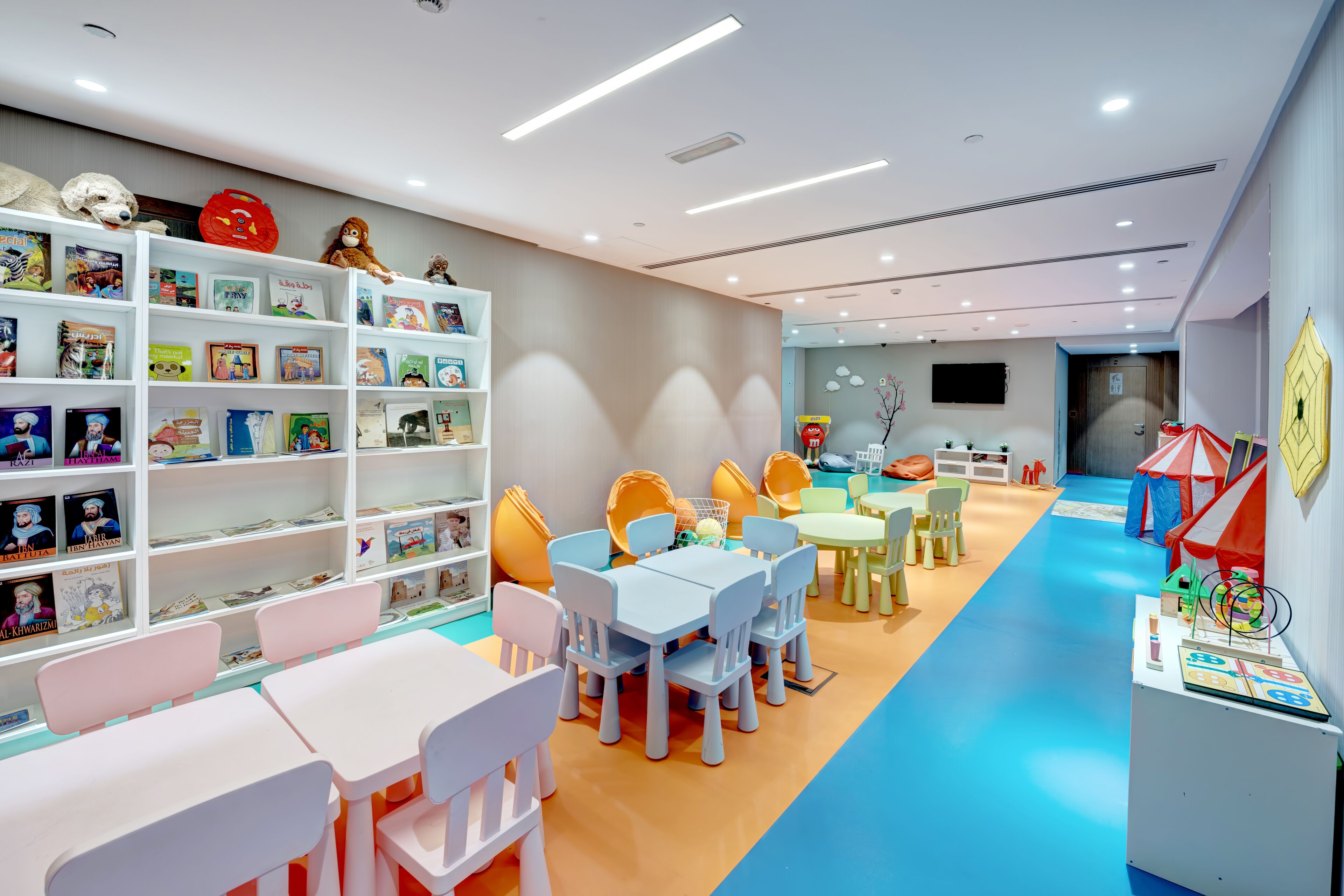 children’s play area – indoor