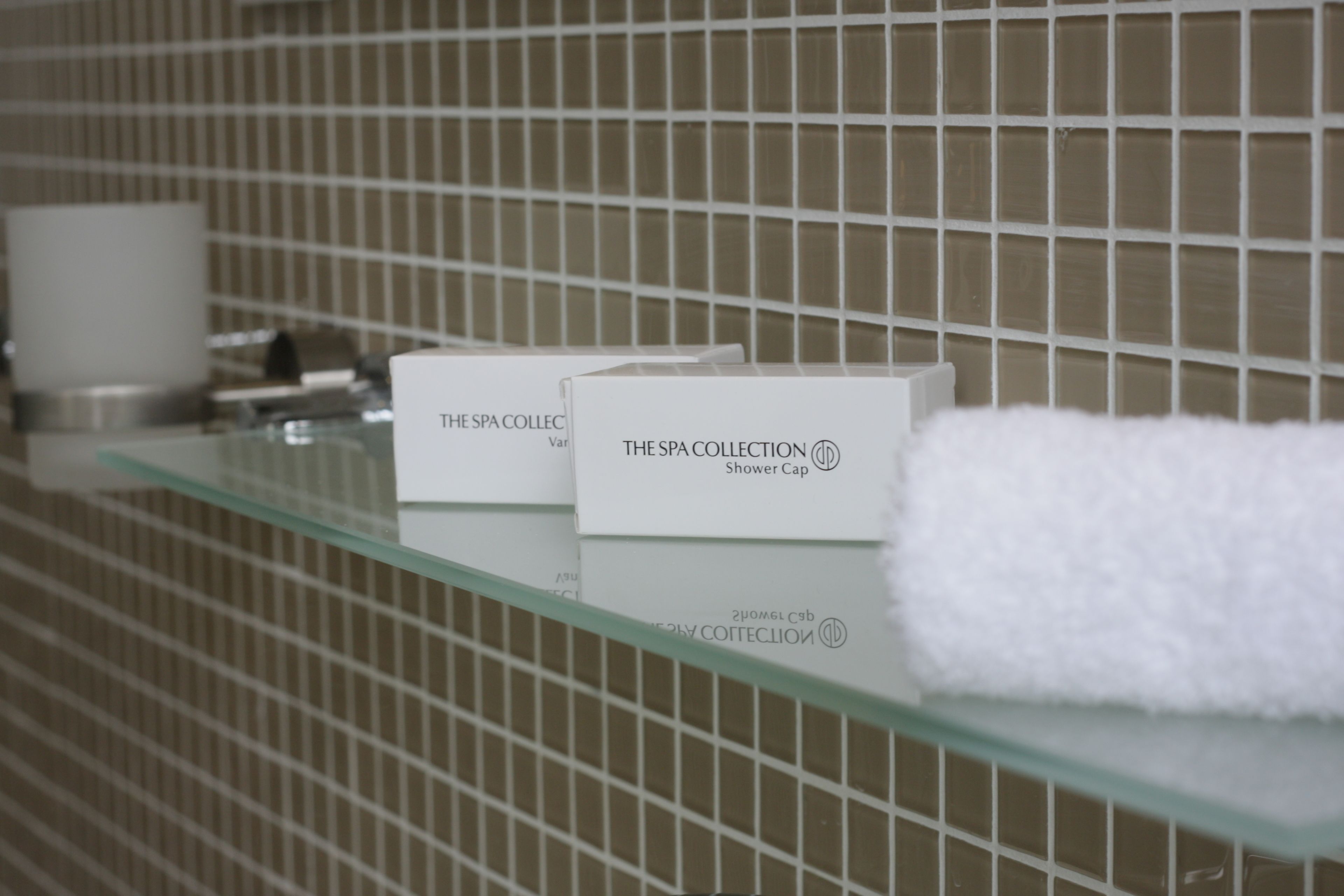 free toiletries, hair dryer, bathrobes, towels