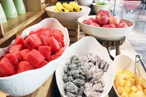 Desayuno buffet diario (CNY 118 por persona)