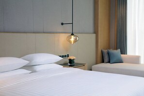 In-room safe, desk, blackout curtains, iron/ironing board