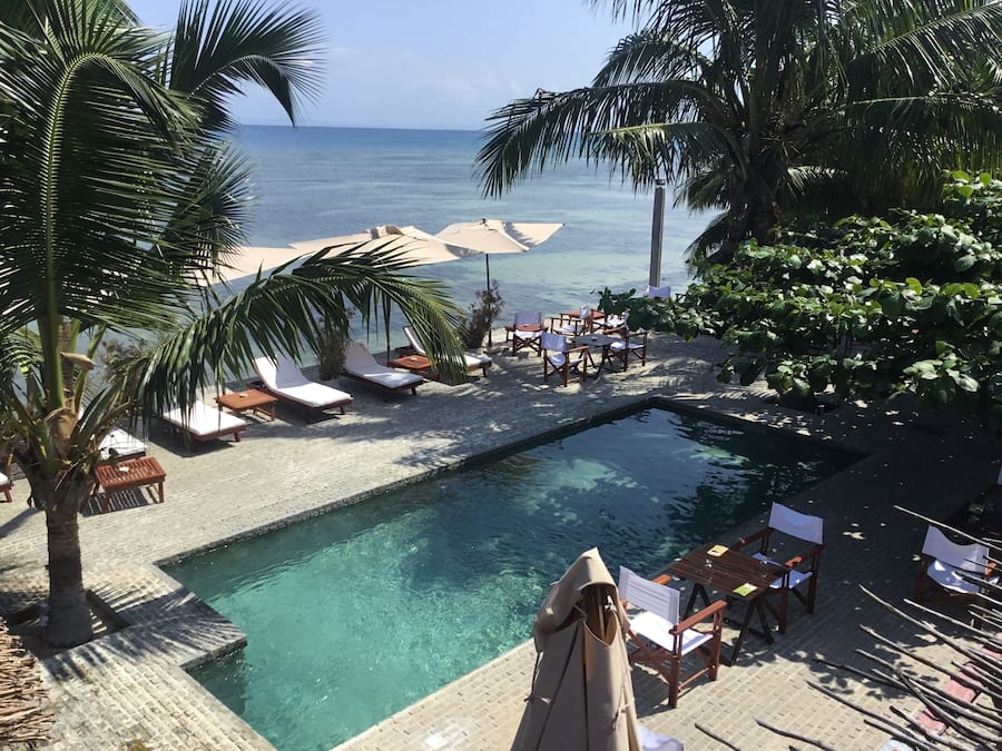 Chambre Quadruple Deluxe, vue mer | Vue de la chambre