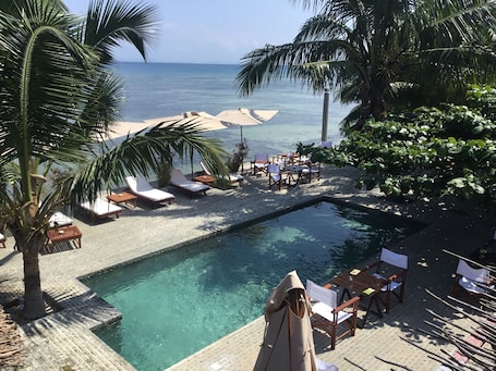 Deluxe Quadruple Room, Sea View | View from room