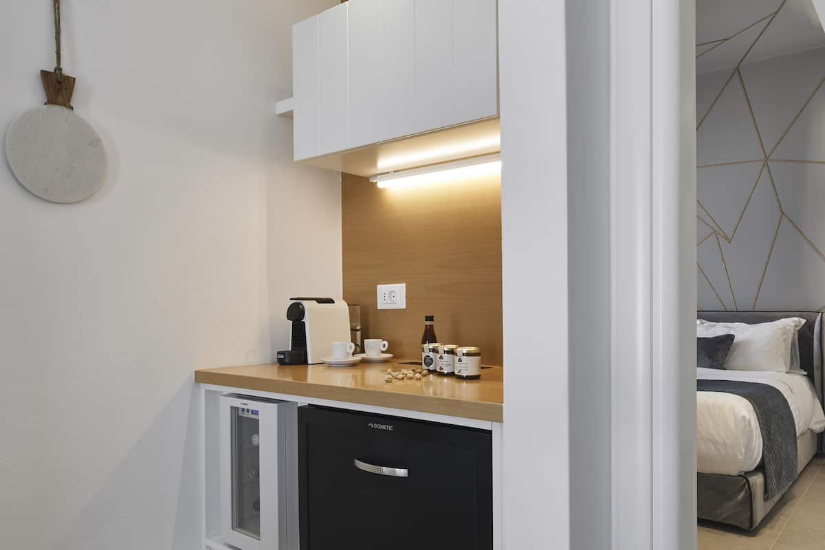 premium bedding, minibar, in-room safe, individually decorated