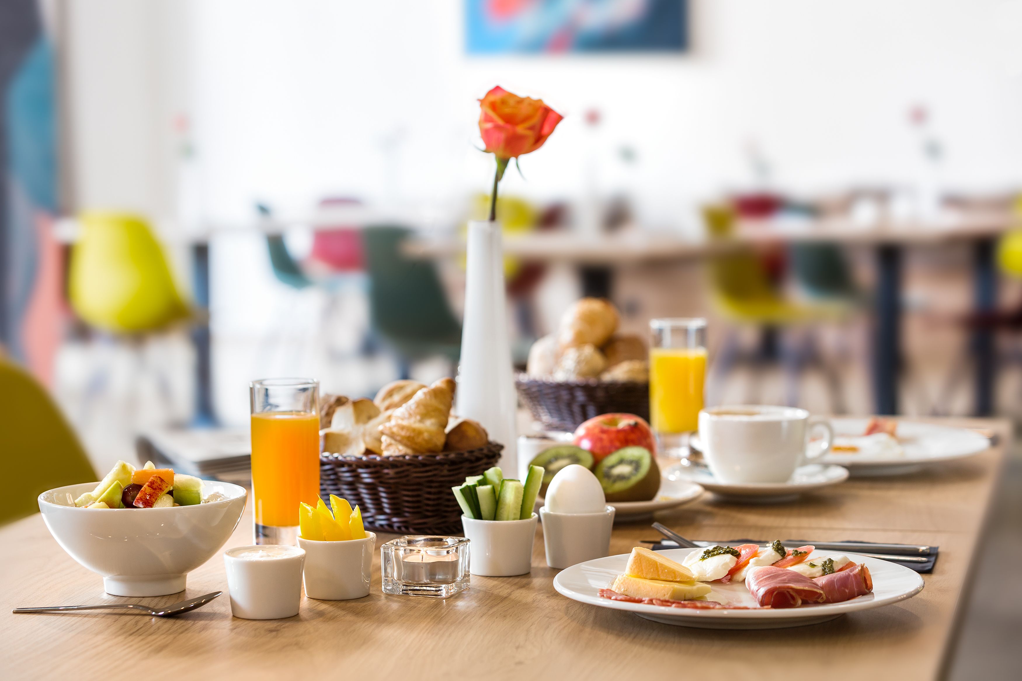 Tägliches inbegriffenes Frühstücksbuffet