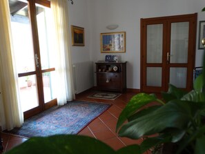 Interior entrance