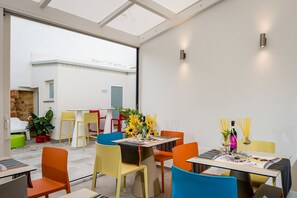 Daily buffet breakfast (EUR 30 per person)