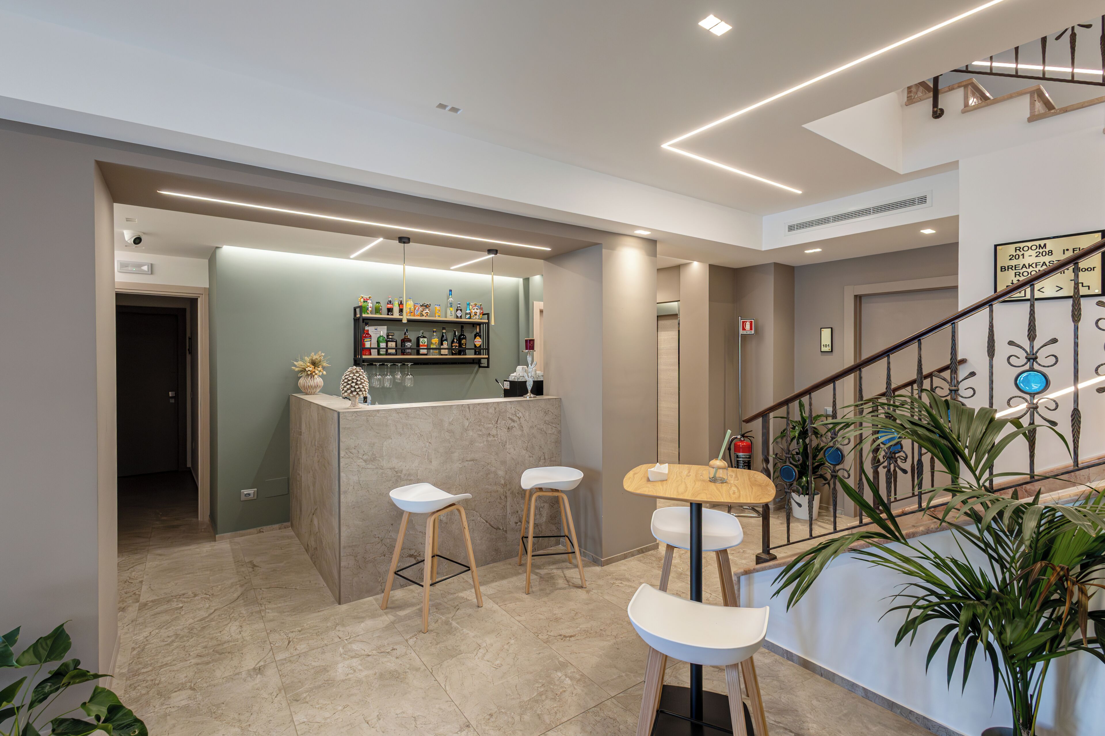 Salón en el vestíbulo