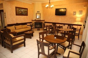 Sitteområde i lobbyen