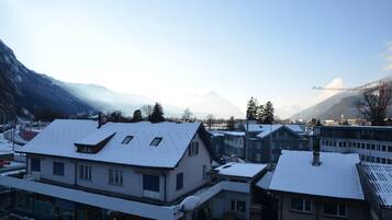 Blick auf die Berge