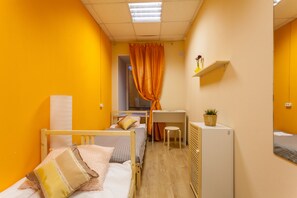 Desk, iron/ironing board, rollaway beds, free WiFi