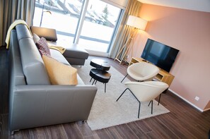 Flat-screen TV - Apartment Rugenpark 11 (Interlaken)