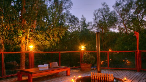 Terrace/patio - Hacienda Santa Cristina (Ovalle)