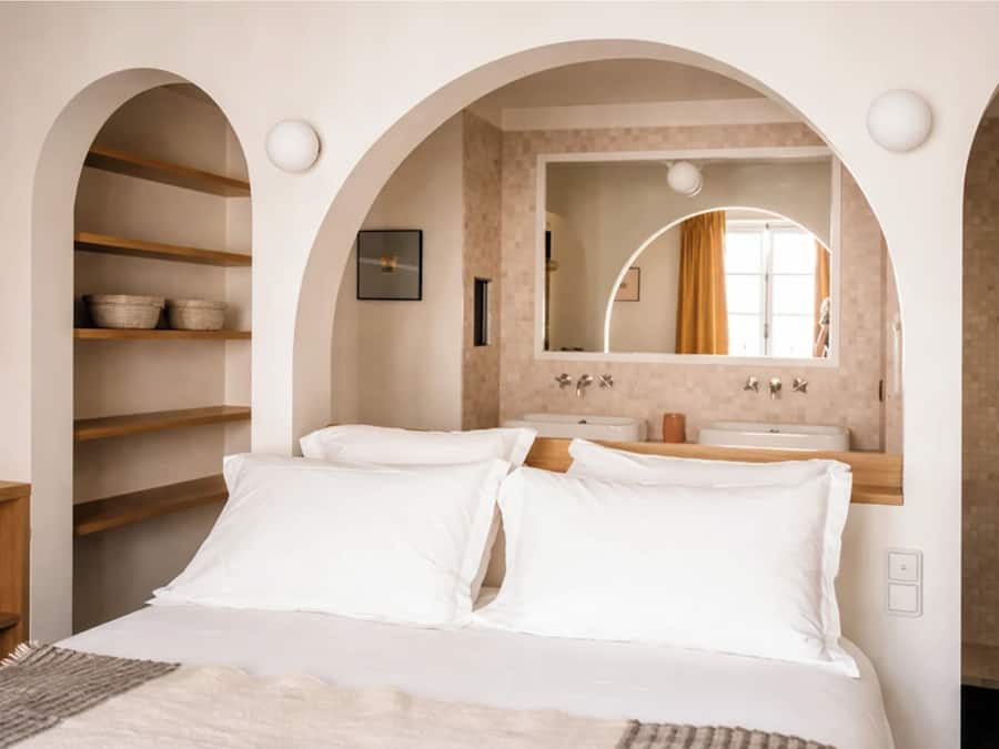 Biancheria da letto di alta qualità, una cassaforte in camera