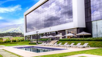 Área externa para banquete