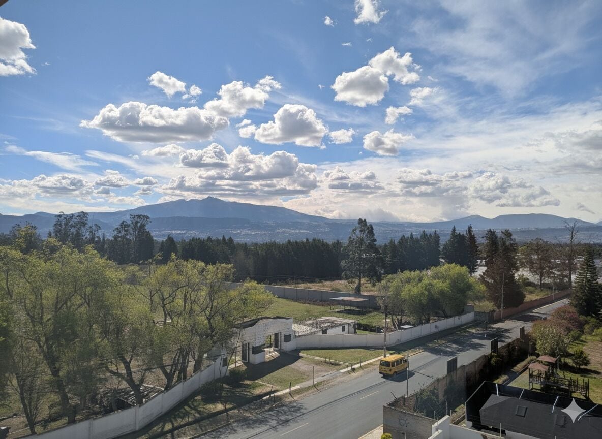 Deluxe Double Room, 2 Queen Beds, Mountain View | View from room