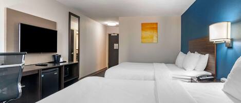 Desk, iron/ironing board, cribs/infant beds, free WiFi