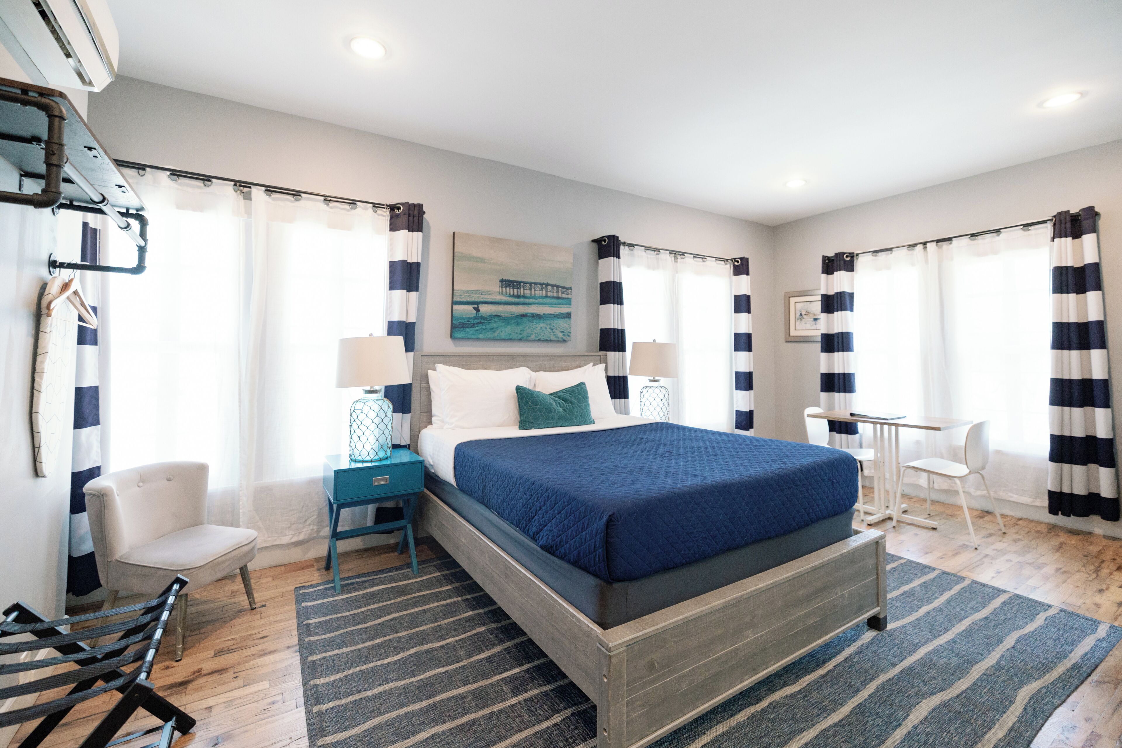 Euro Studio Suite | Premium bedding, down comforters, memory foam beds, desk