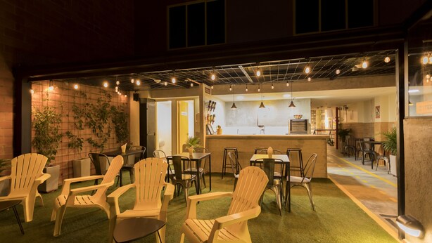 Terrace/patio - Hotel Distrito 21 (Sabaneta)