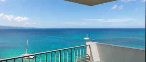 Vista a la playa o al mar