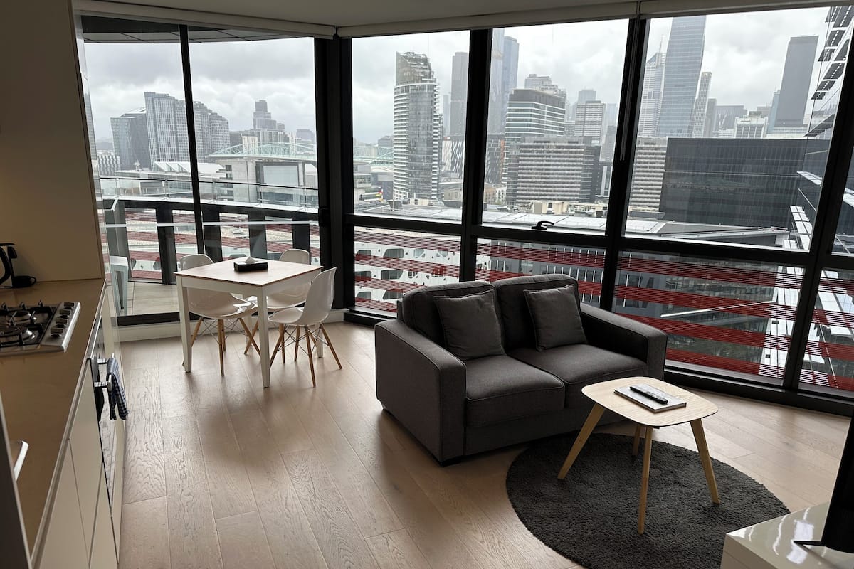 Executive appartement, 1 slaapkamer, uitzicht op rivier | Individueel gedecoreerd, individueel gemeubileerd, geluiddichte muren