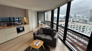 City view from property - Winston Apartments Docklands (Docklands)