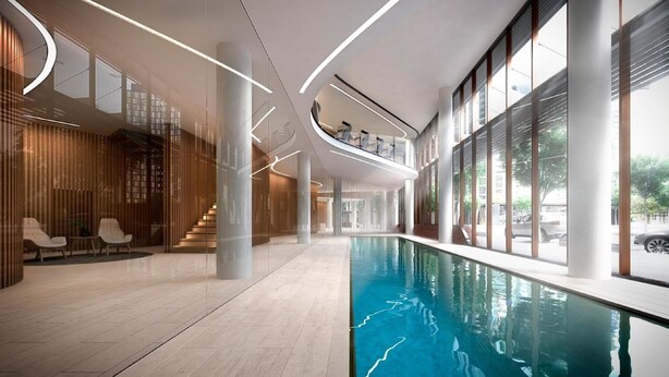 Indoor pool - Winston Apartments Docklands (Docklands)