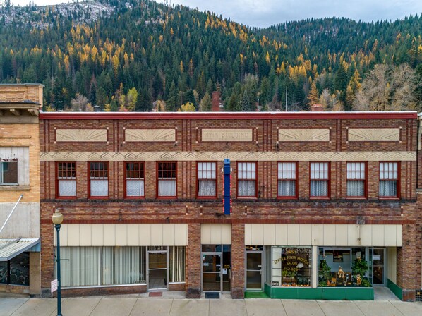 Façade de l’hébergement