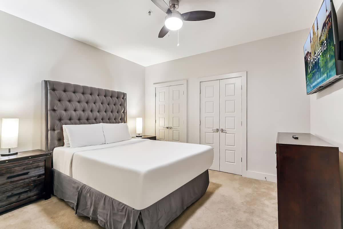 1 bedroom, individually decorated, individually furnished