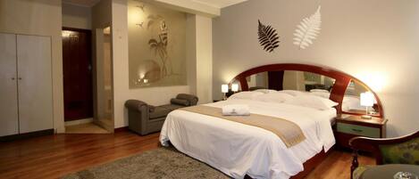 Wifi gratis y ropa de cama