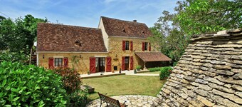 4*,Heated pool, AirCdg,1hect park, Pet friendly,10mnDordogneValley,NotOverlooked