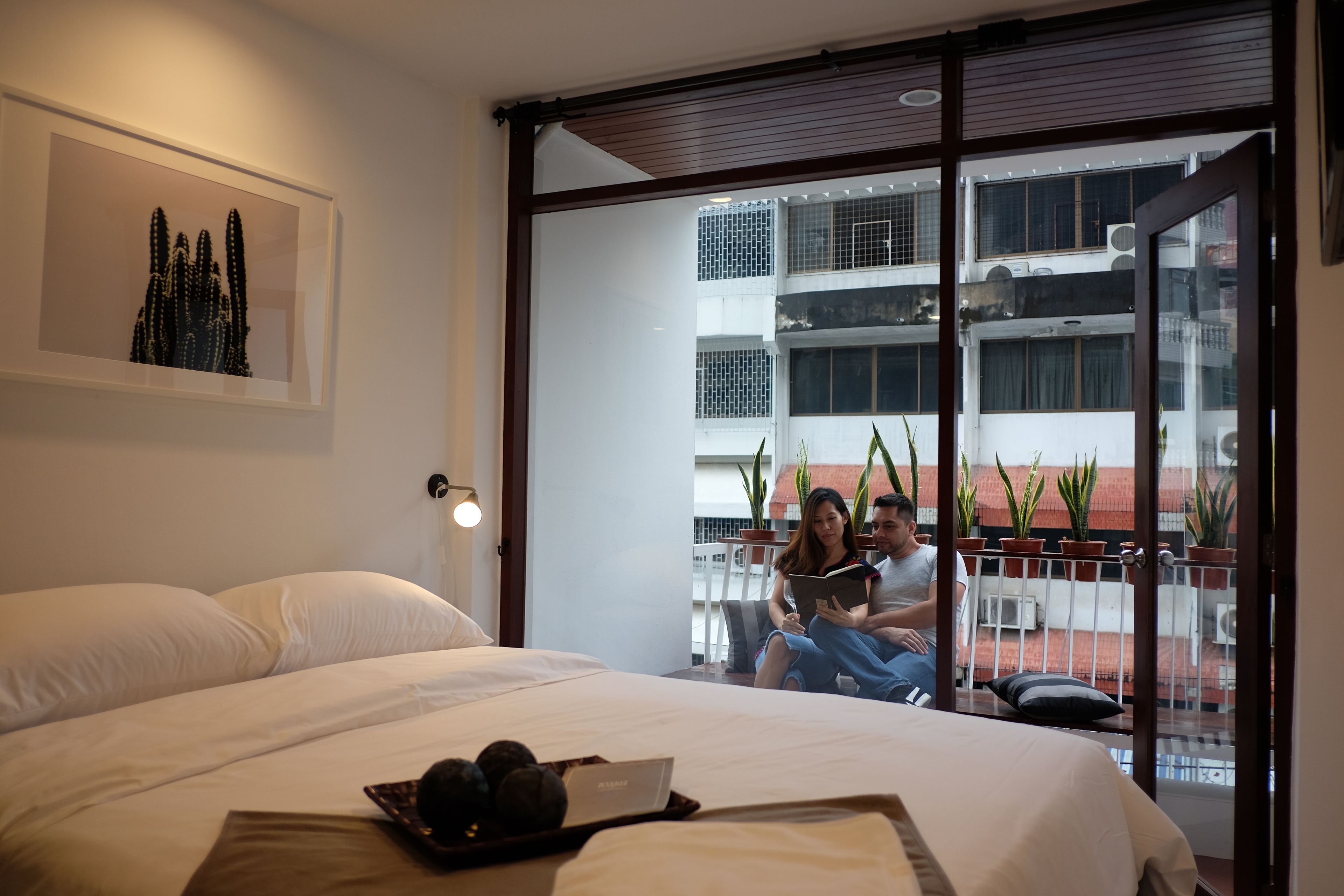 superior with balcony and en suite (with breakfast) | premium bedding, desk, blackout curtains, free wifi