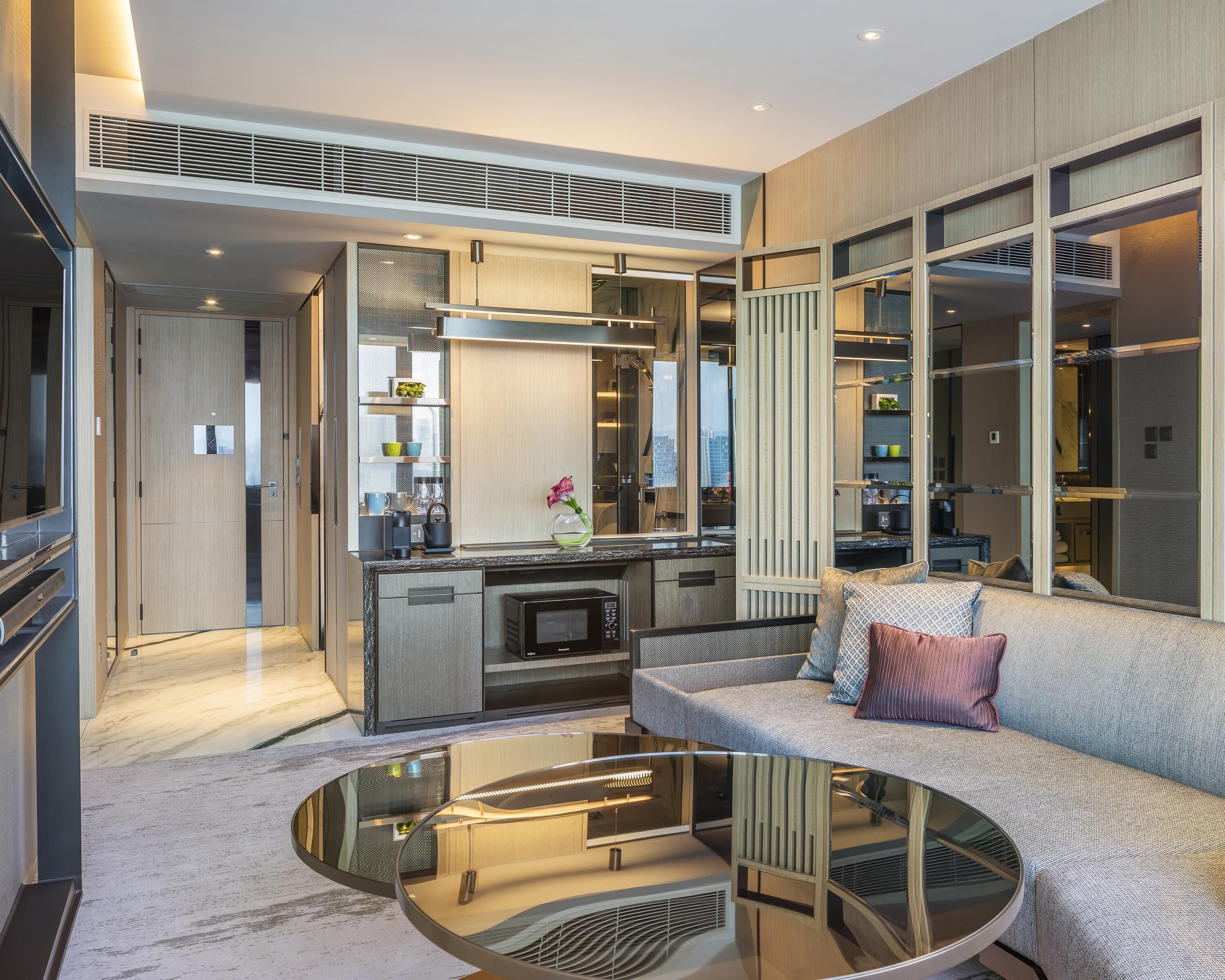 king suite | in-room safe, individually furnished, desk, laptop workspace