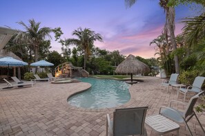 Una piscina climatizada