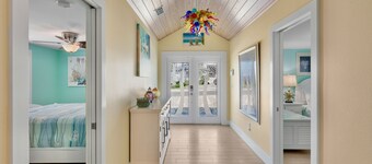 Bean Point Bungalow! Pet Friendly Home with Pool and Walk to Beach