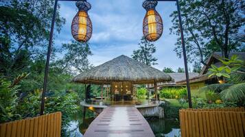 Entrada de la propiedad