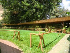 Enceinte de l’hébergement