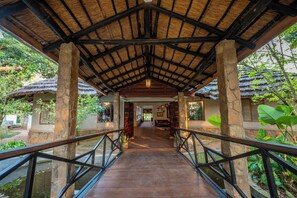 Entrada de la propiedad