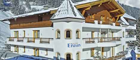 Fassade der Unterkunft