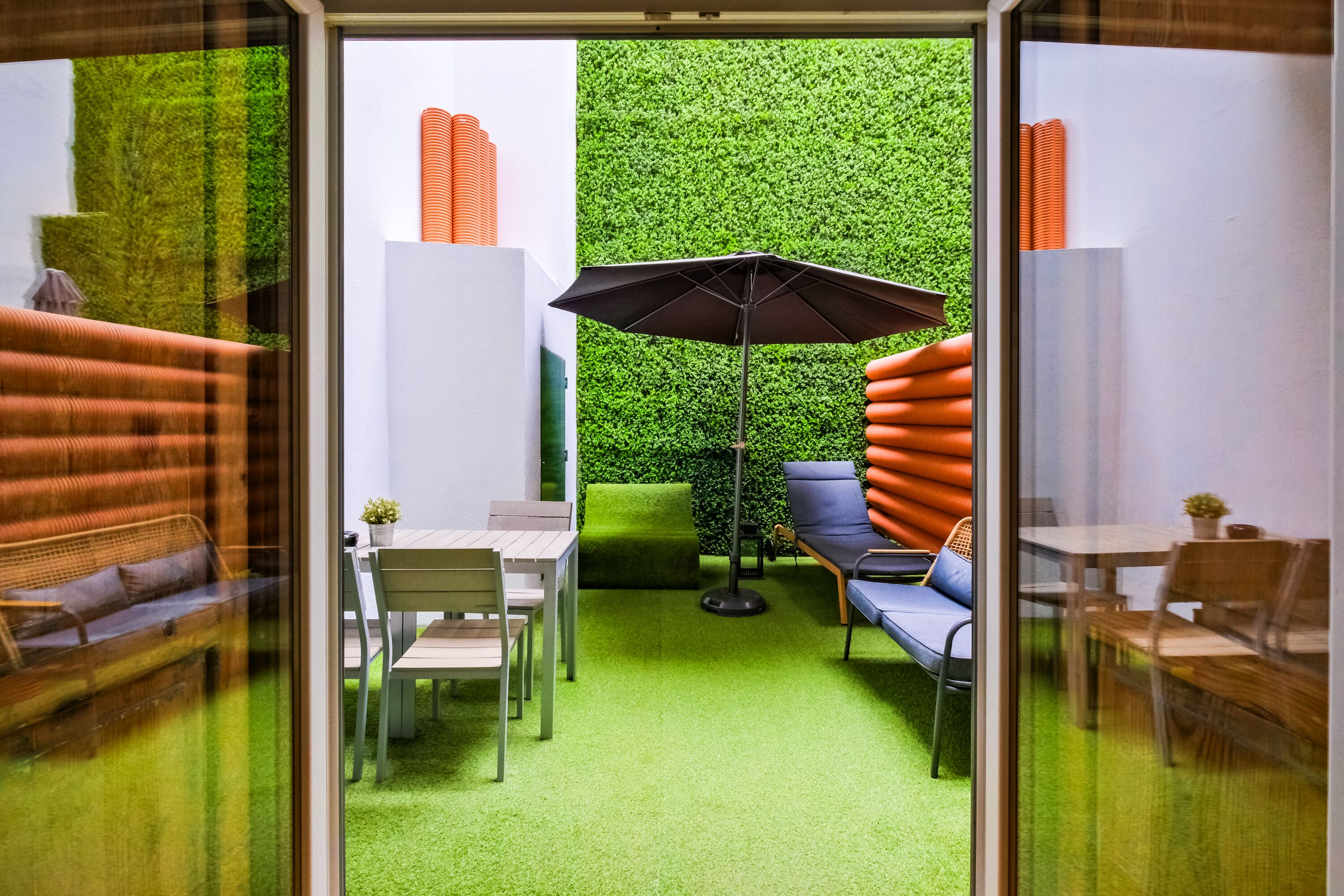 Apartamento, 1 quarto, terraço, vista para a cidade | Terraço/pátio