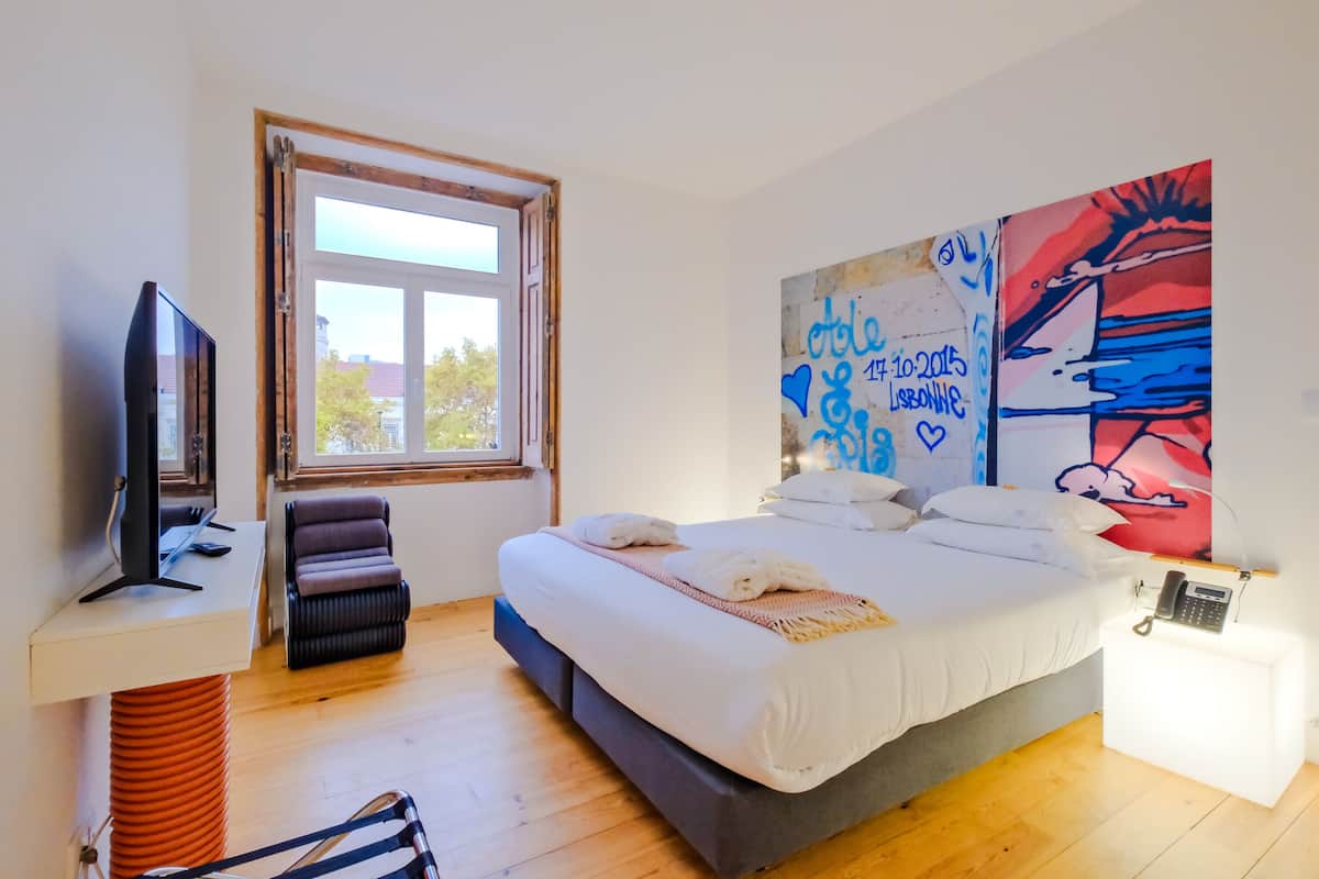 1 habitación y ropa de cama hipoalergénica