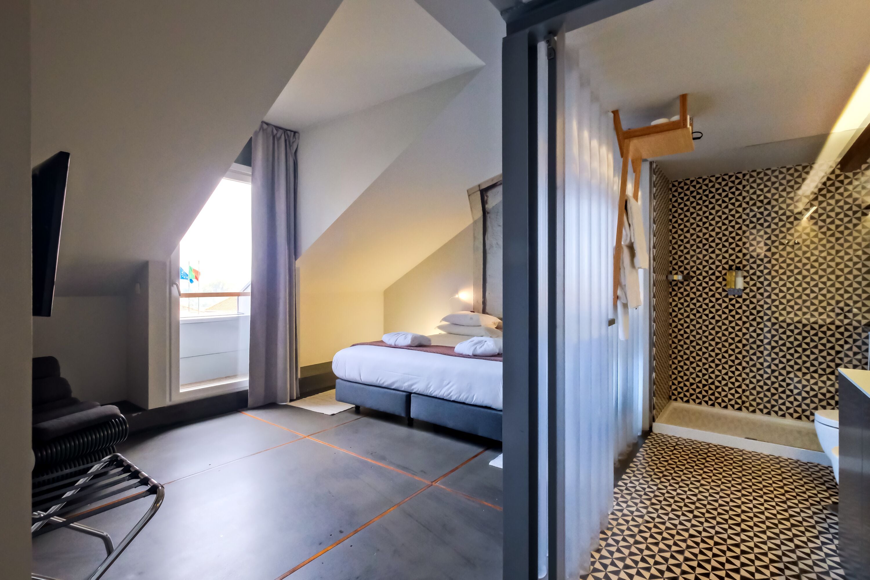 Cobertura superior, 2 quartos | Roupas de cama antialérgicas, cofres nos quartos