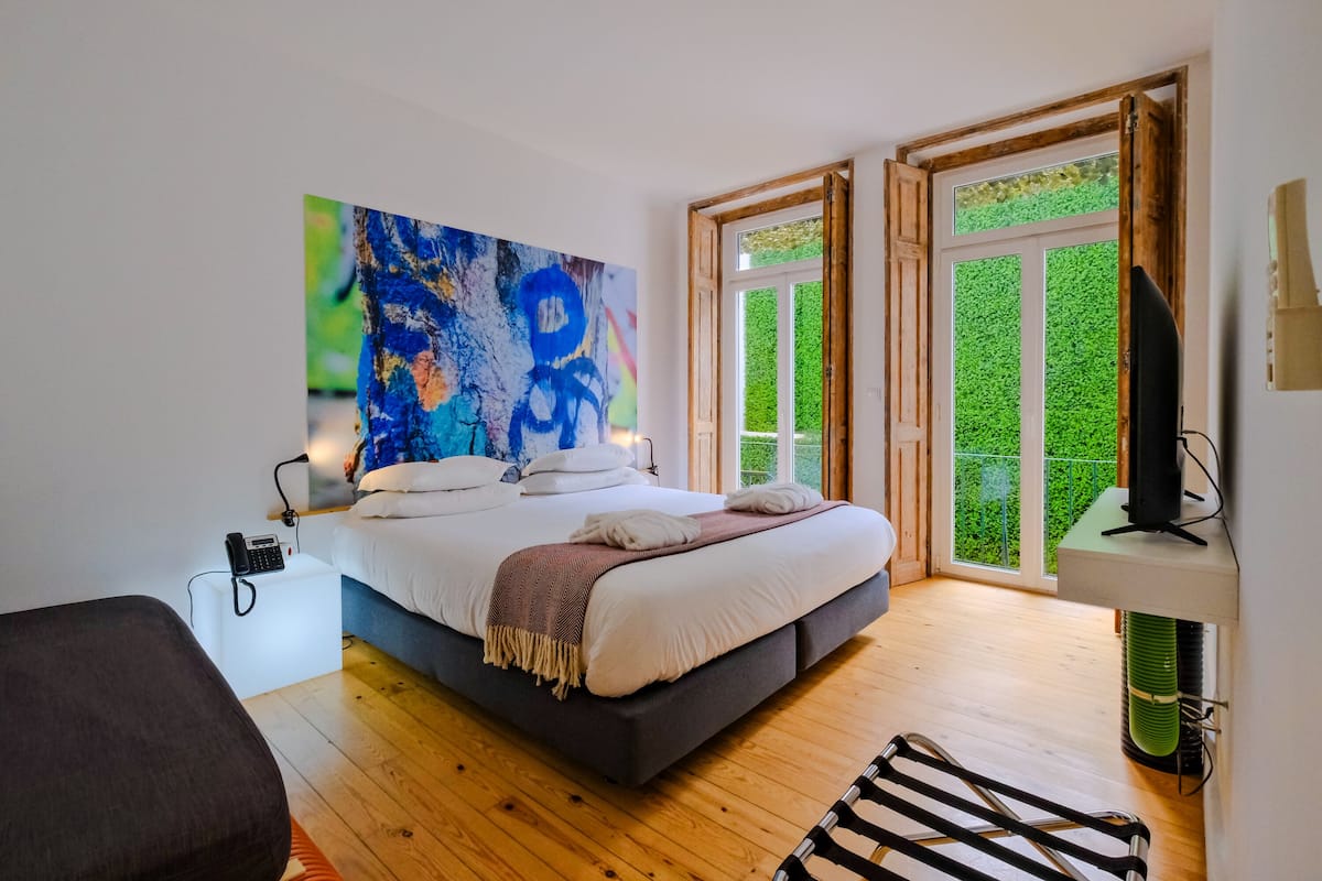 1 habitación y ropa de cama hipoalergénica