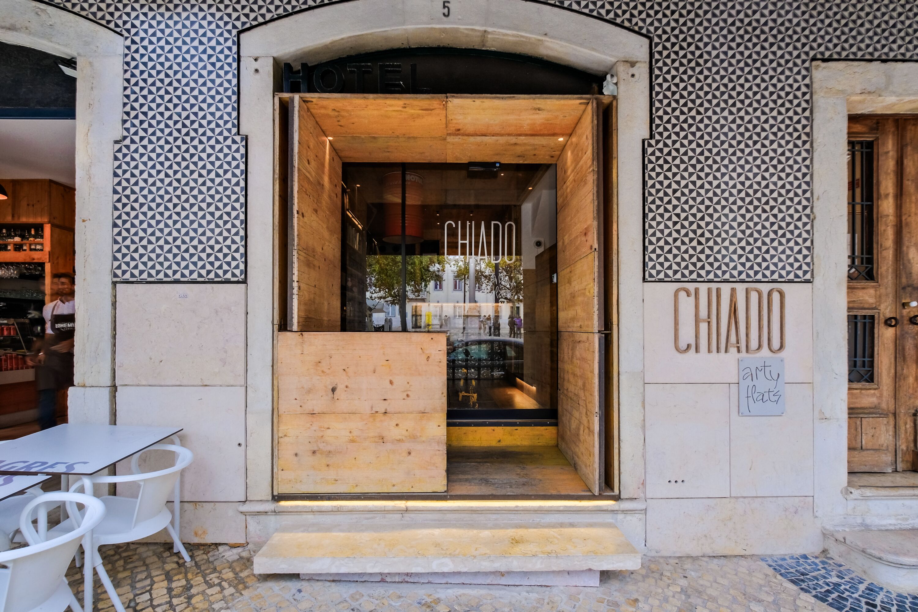 Entrada da propriedade