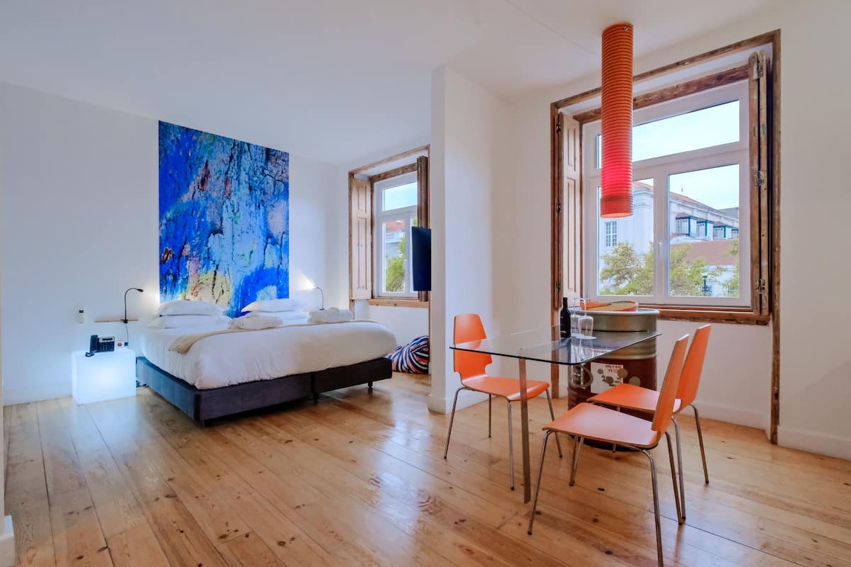 1 habitación y ropa de cama hipoalergénica