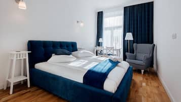 Apartamento, 2 habitaciones (4/8, Fivestars Topolowa 4 Street) | 1 dormitorio, ropa de cama de alta calidad, escritorio