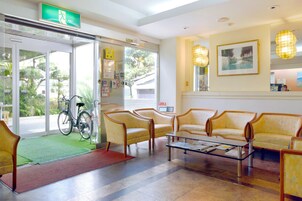 Sala de estar en el lobby