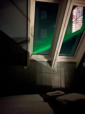 Basic Double Room, Shared Bathroom | View from room - Brygga Restaurant & Room (Moskenes)