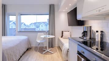 Double Room (second floor) | Blackout drapes, iron/ironing board, travel crib, free WiFi